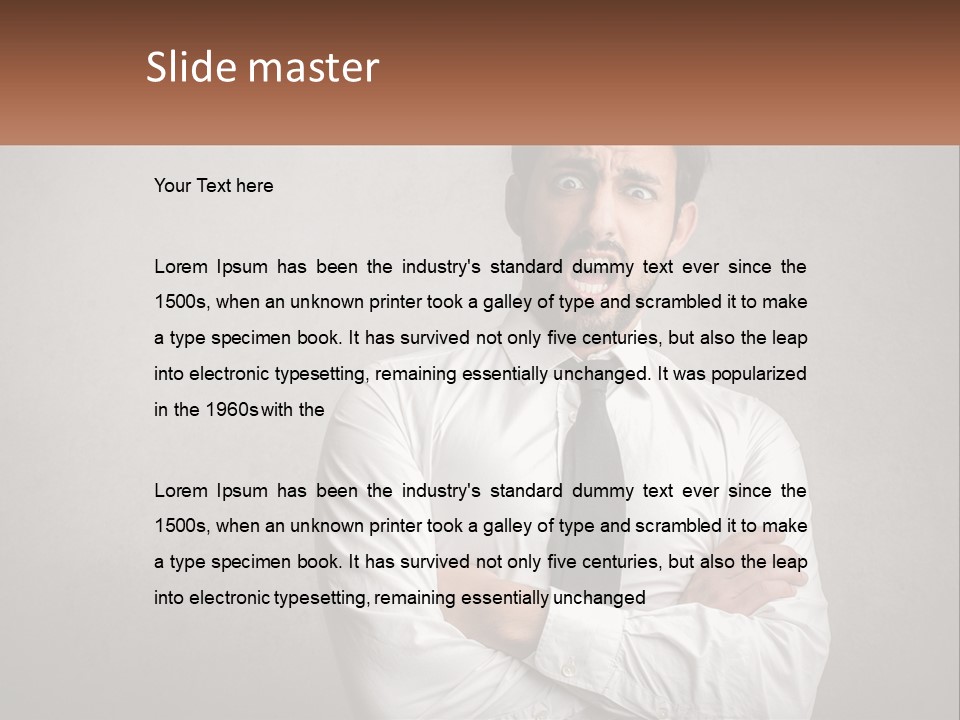 Industry Cool House PowerPoint Template