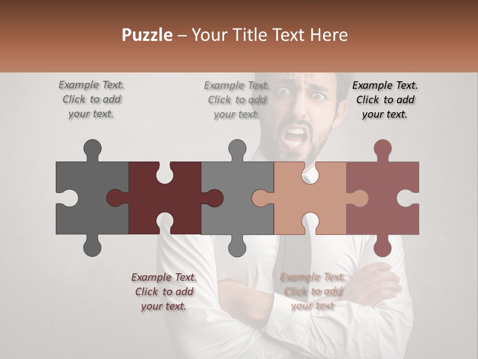 Industry Cool House PowerPoint Template