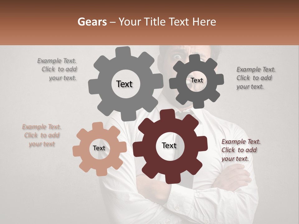 Industry Cool House PowerPoint Template