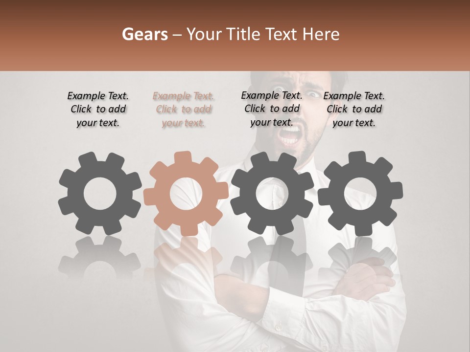 Industry Cool House PowerPoint Template