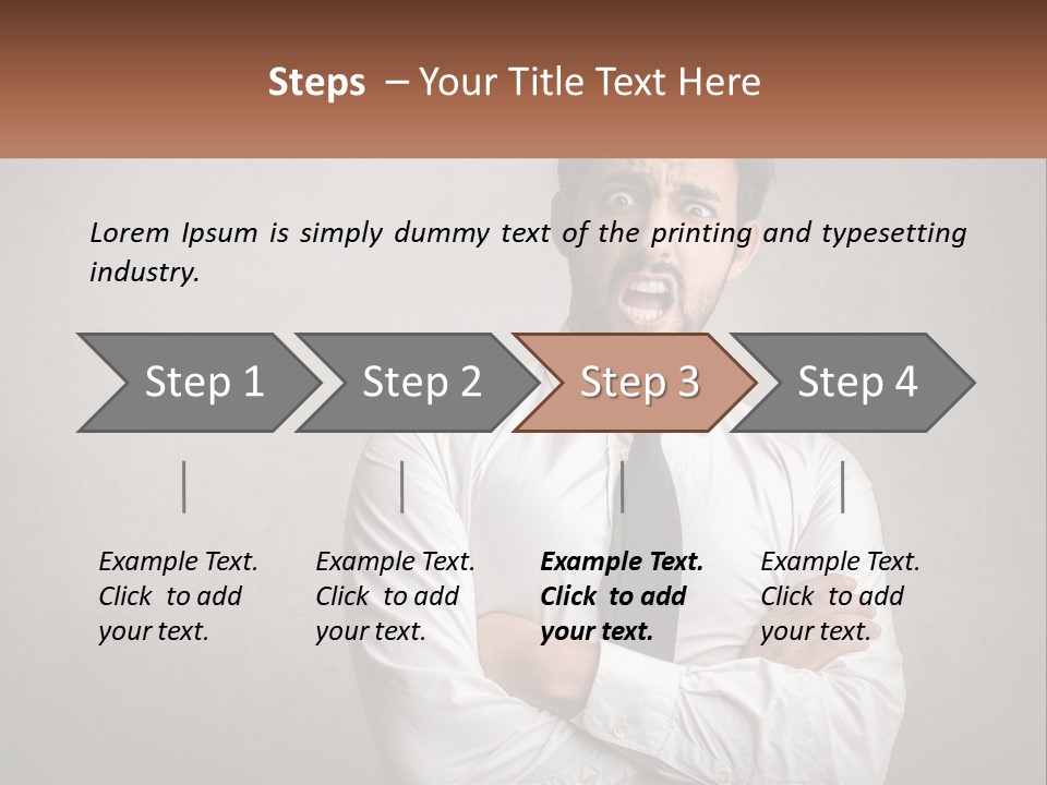 Industry Cool House PowerPoint Template