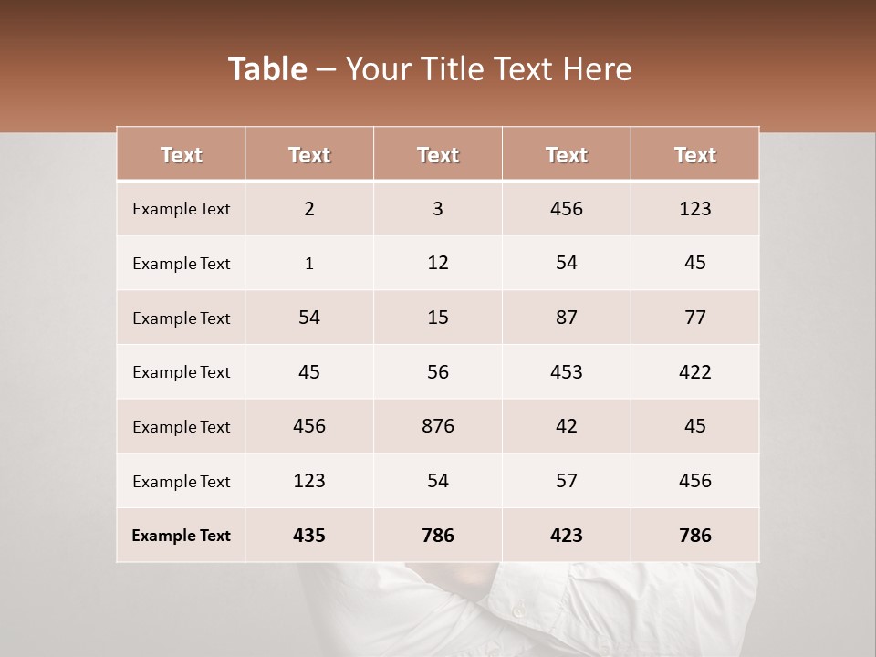 Industry Cool House PowerPoint Template