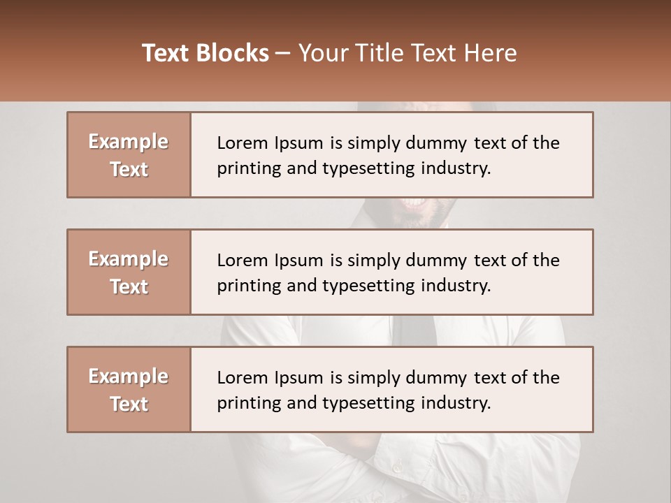 Industry Cool House PowerPoint Template