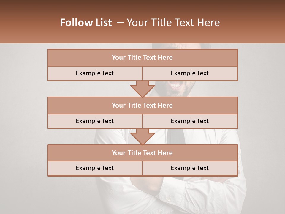 Industry Cool House PowerPoint Template