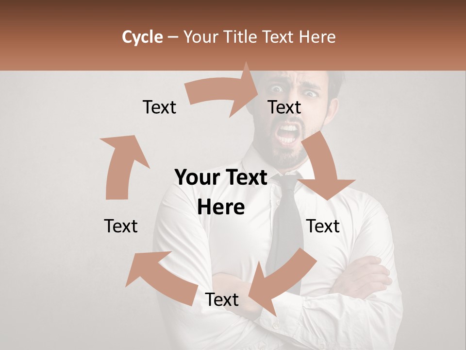 Industry Cool House PowerPoint Template