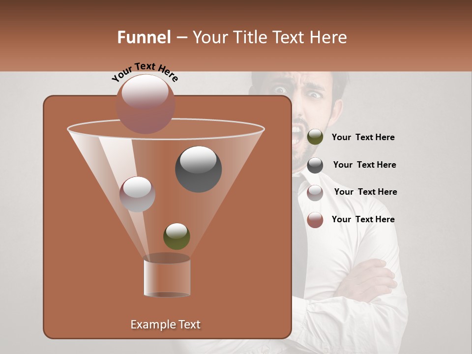 Industry Cool House PowerPoint Template