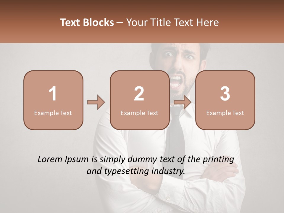 Industry Cool House PowerPoint Template