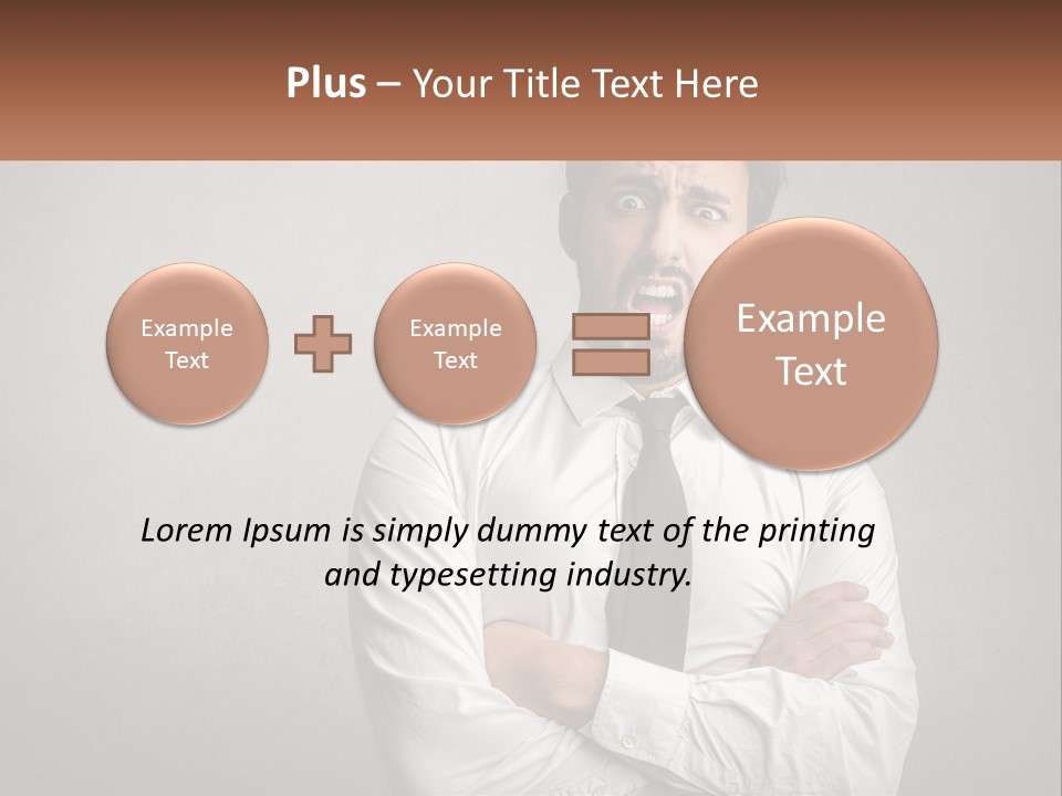 Industry Cool House PowerPoint Template