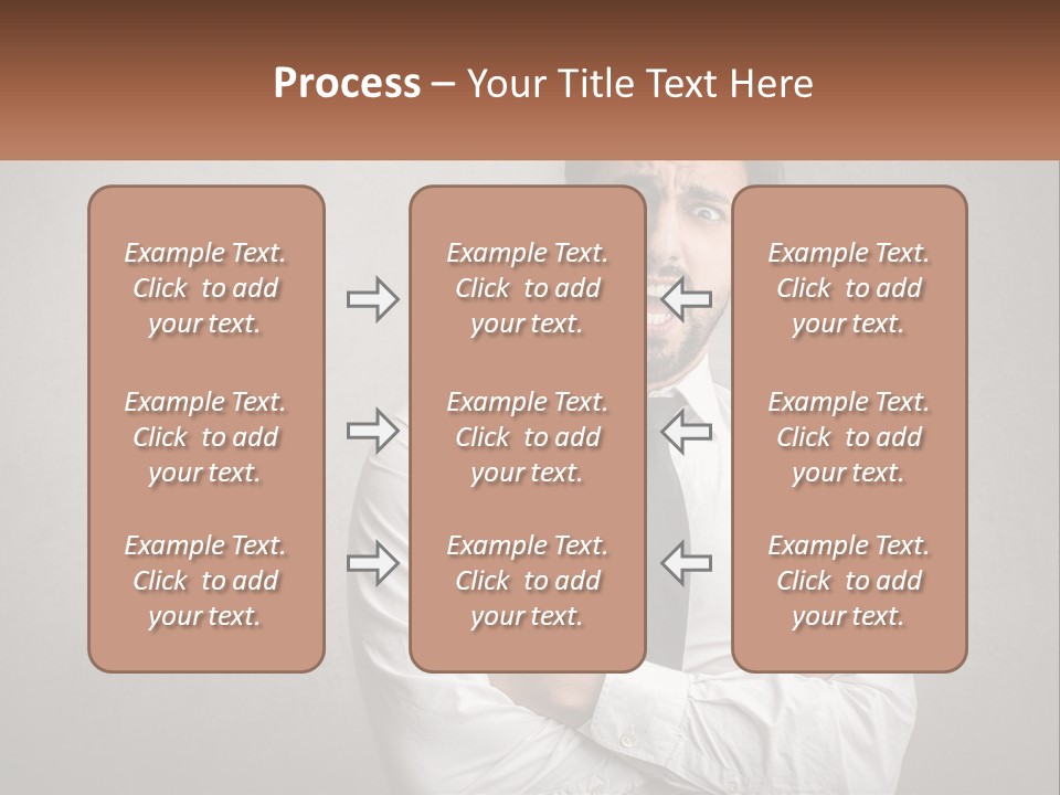 Industry Cool House PowerPoint Template