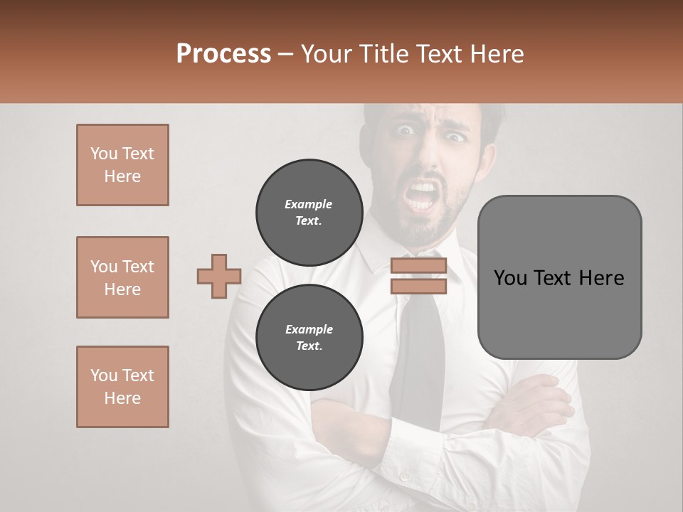 Industry Cool House PowerPoint Template