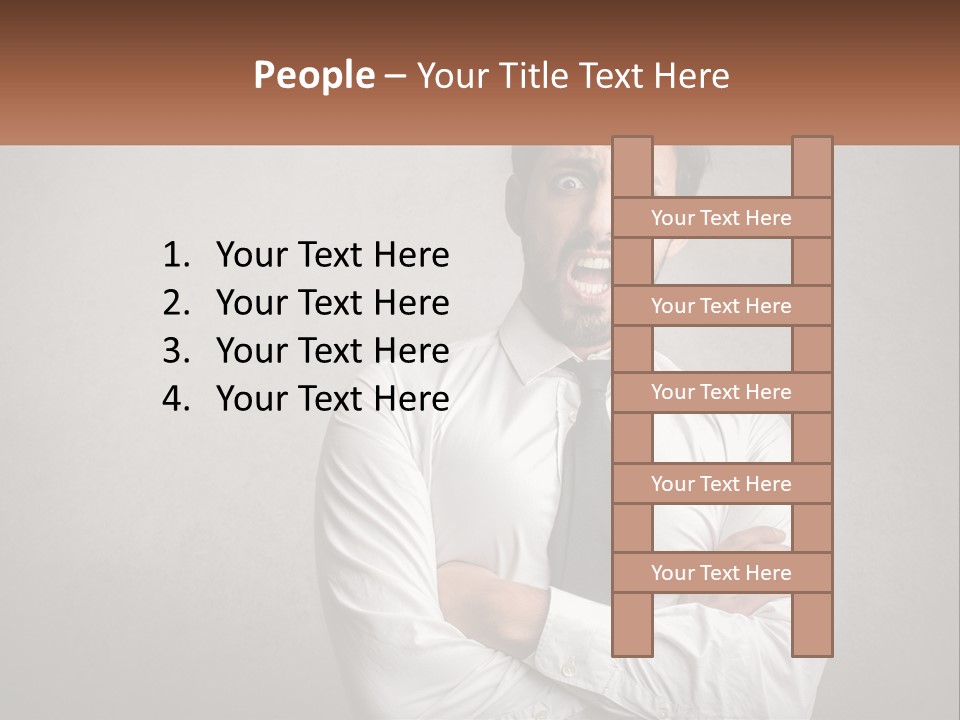 Industry Cool House PowerPoint Template