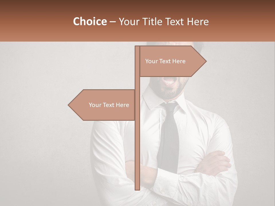 Industry Cool House PowerPoint Template