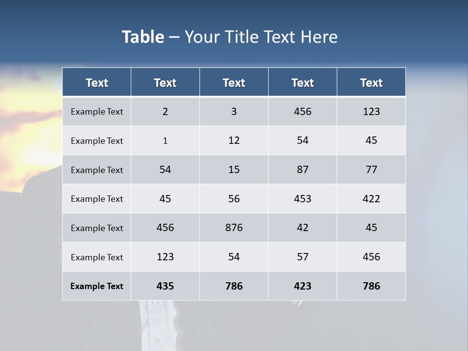 Energy Unit Cold PowerPoint Template