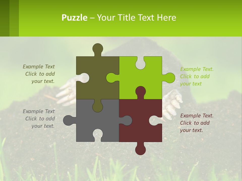 Electricity Home Cooling PowerPoint Template