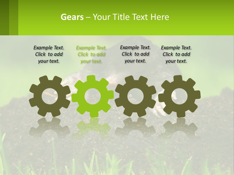 Electricity Home Cooling PowerPoint Template