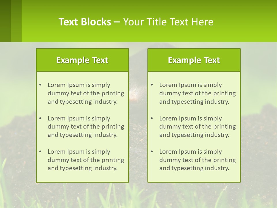 Electricity Home Cooling PowerPoint Template