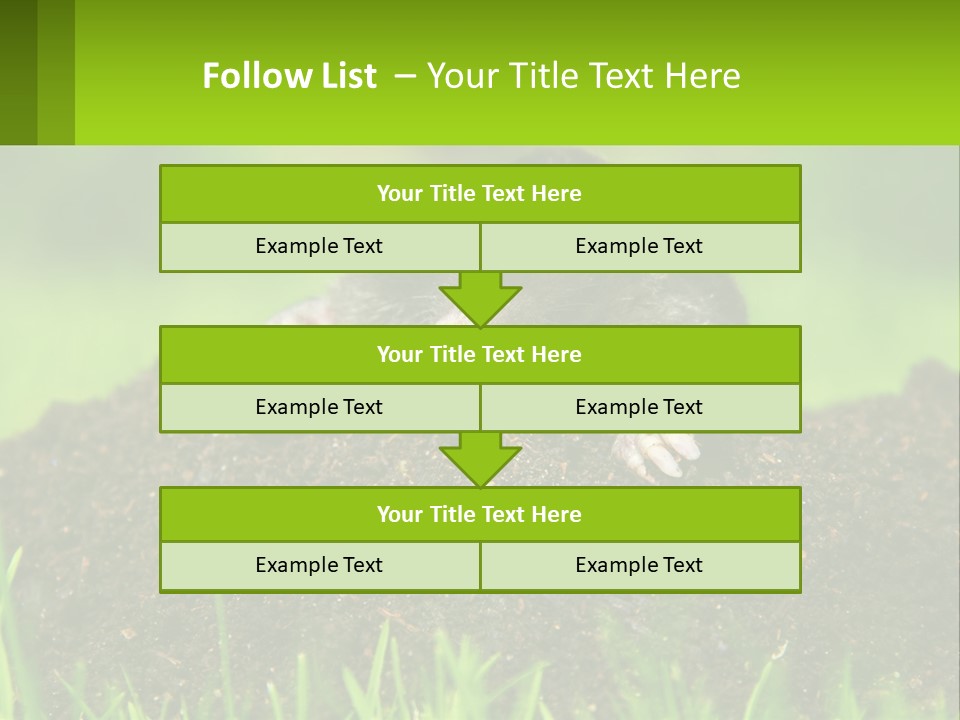 Electricity Home Cooling PowerPoint Template