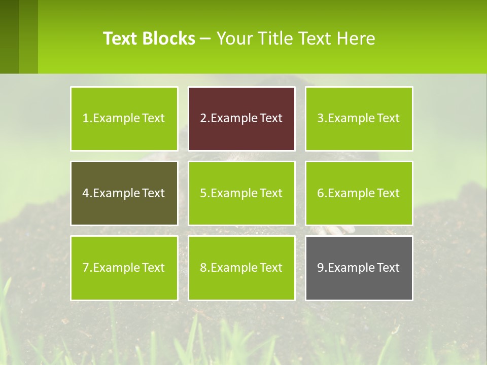 Electricity Home Cooling PowerPoint Template