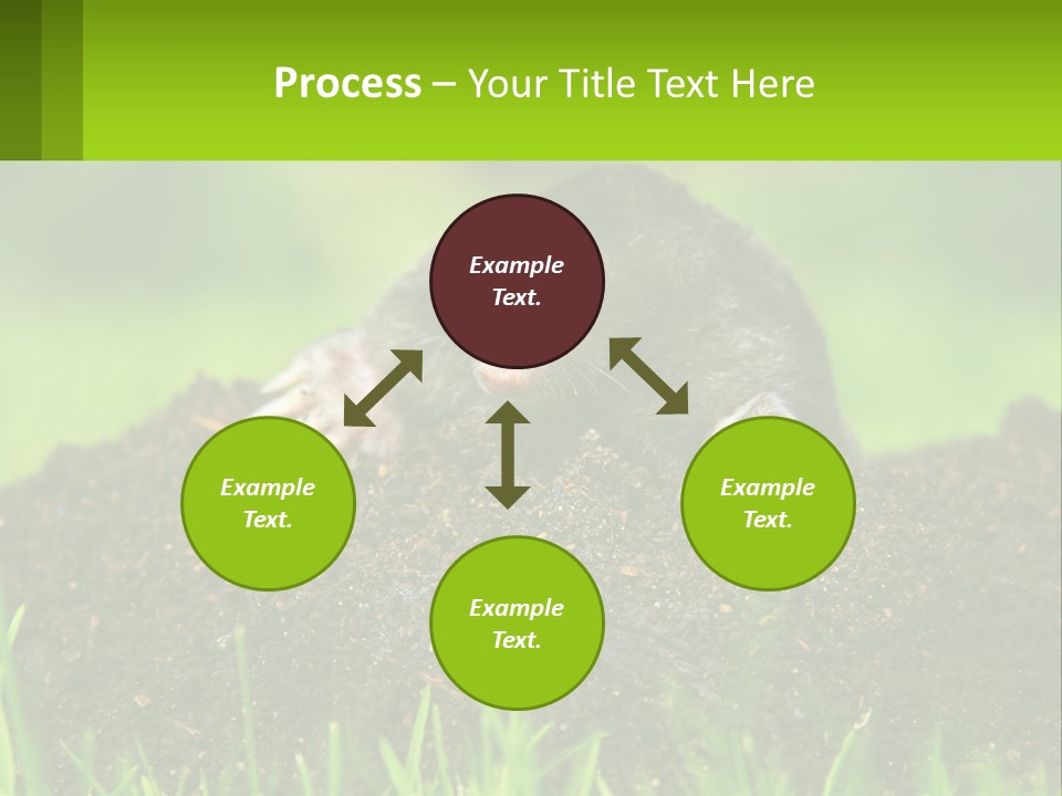 Electricity Home Cooling PowerPoint Template
