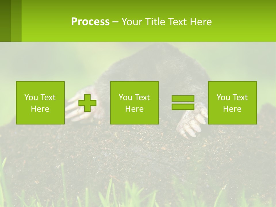 Electricity Home Cooling PowerPoint Template