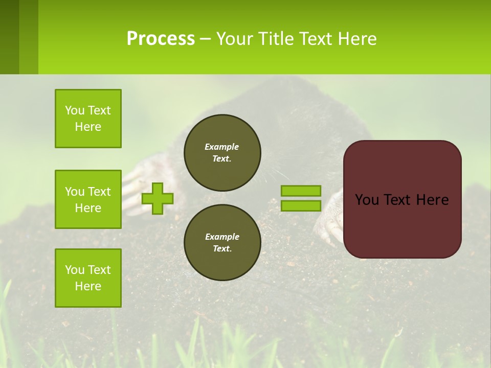 Electricity Home Cooling PowerPoint Template