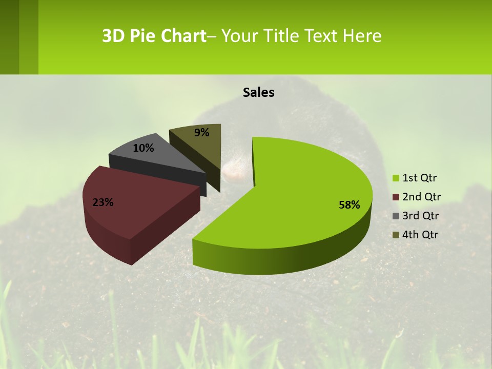 Electricity Home Cooling PowerPoint Template
