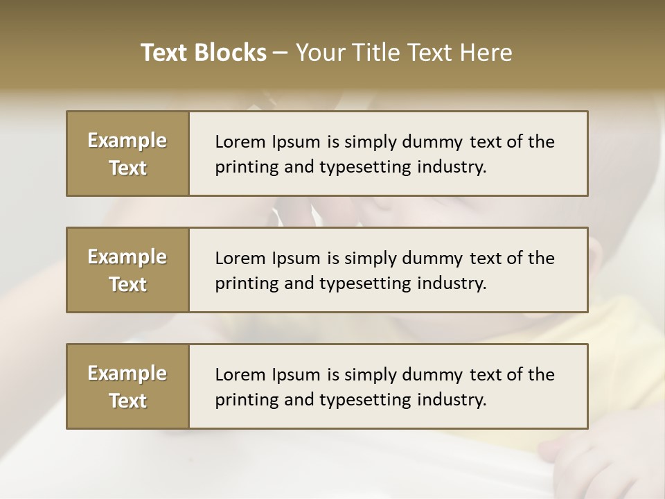 Unit Part Condition PowerPoint Template