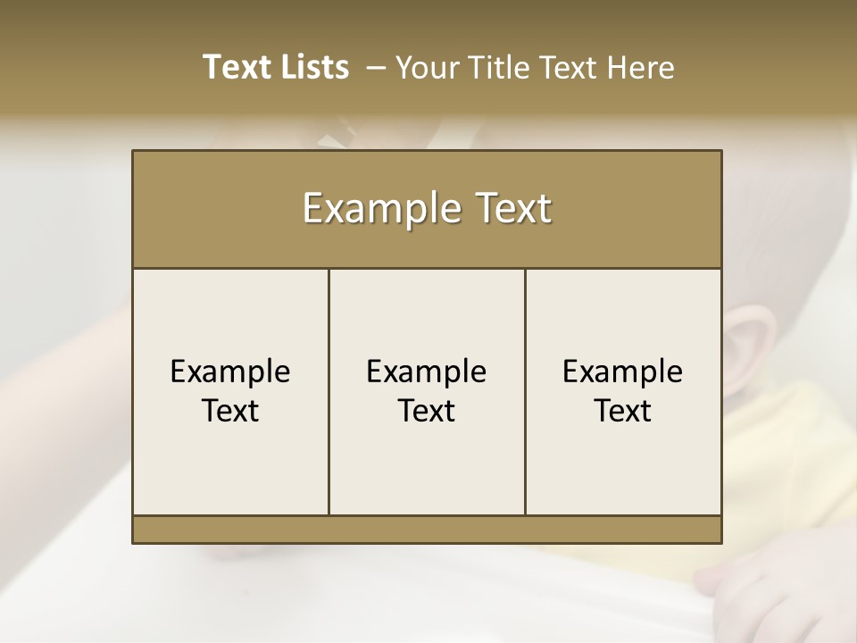Unit Part Condition PowerPoint Template