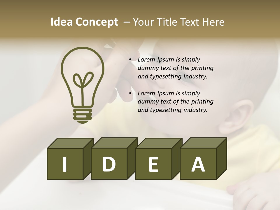 Unit Part Condition PowerPoint Template