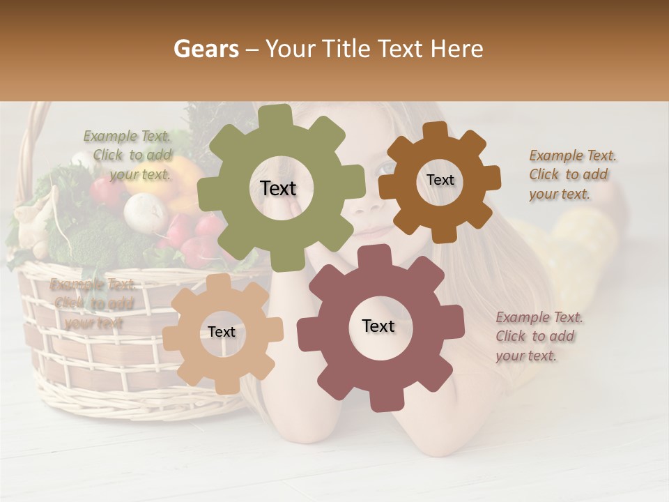 Energy Conditioner House PowerPoint Template