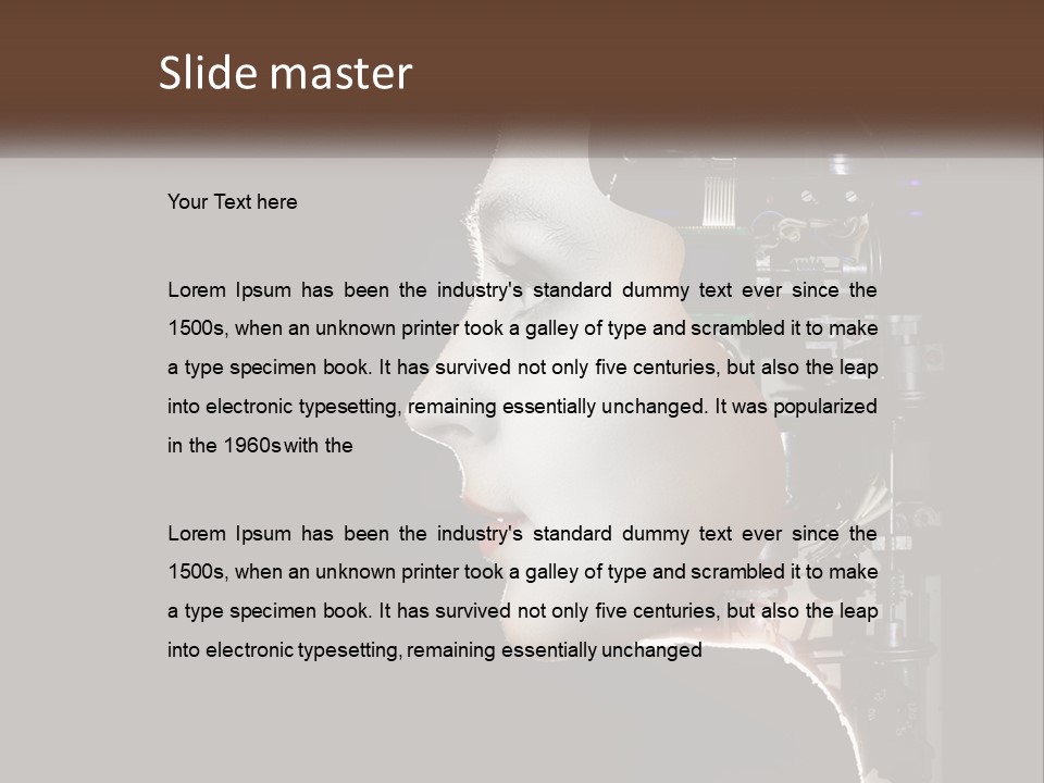 Switch Temperature Supply PowerPoint Template