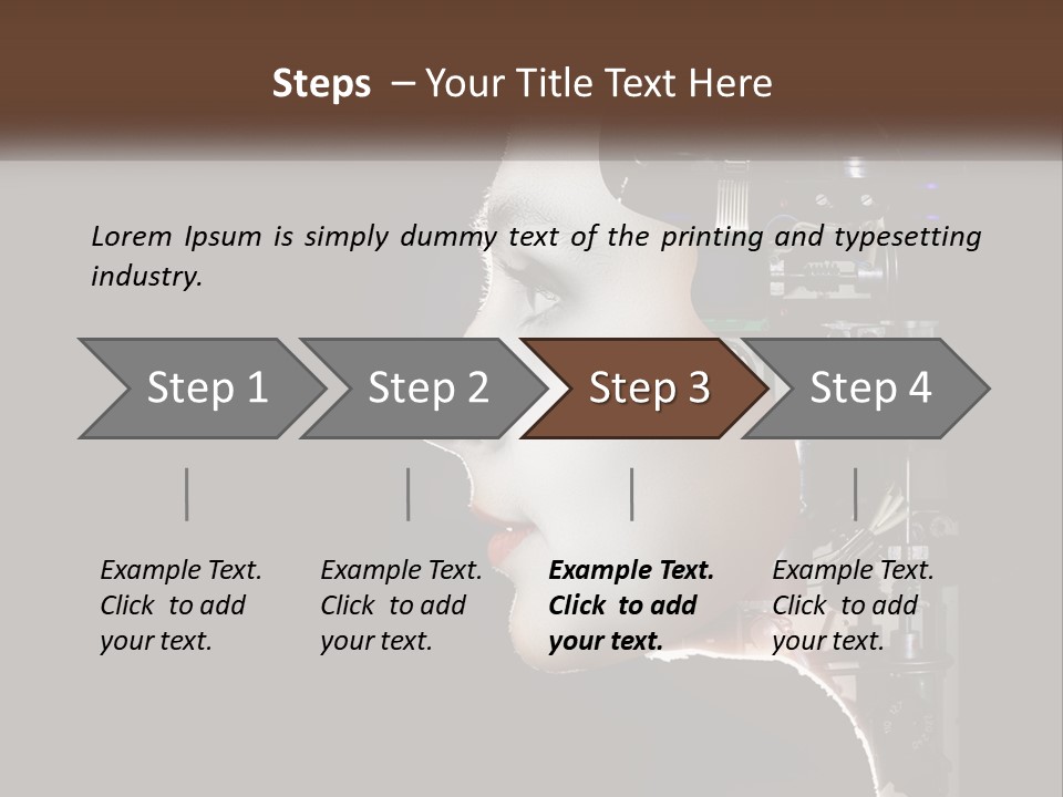Switch Temperature Supply PowerPoint Template