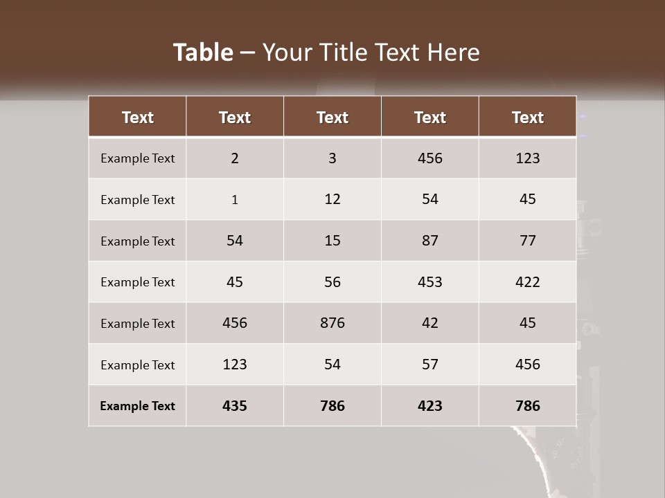 Switch Temperature Supply PowerPoint Template