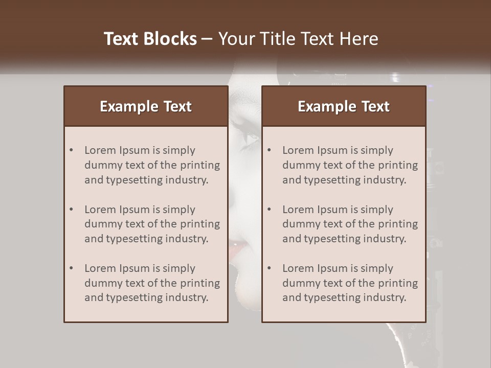 Switch Temperature Supply PowerPoint Template