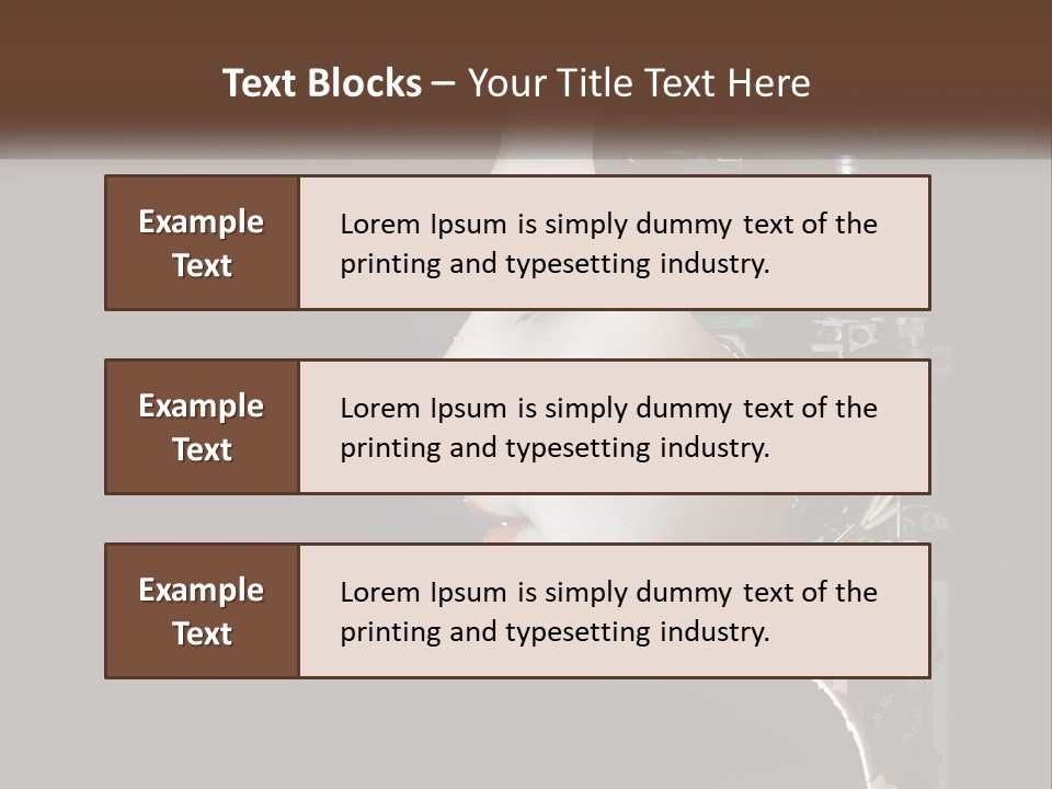 Switch Temperature Supply PowerPoint Template