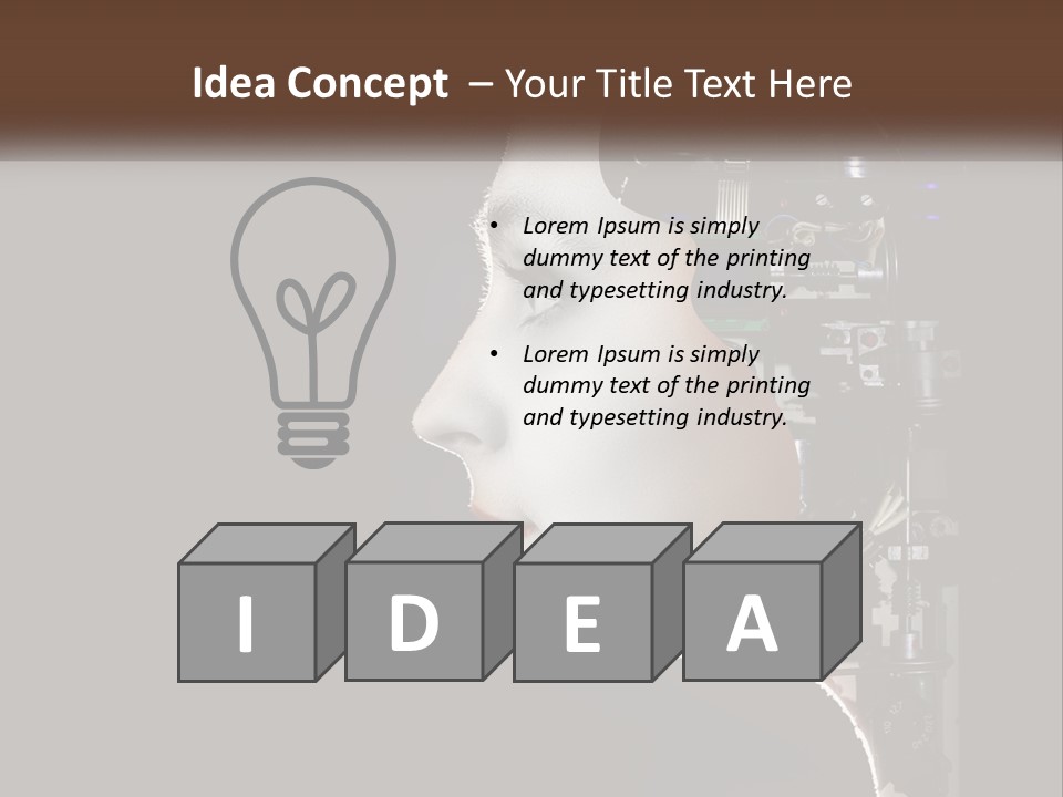 Switch Temperature Supply PowerPoint Template