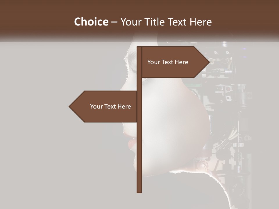 Switch Temperature Supply PowerPoint Template