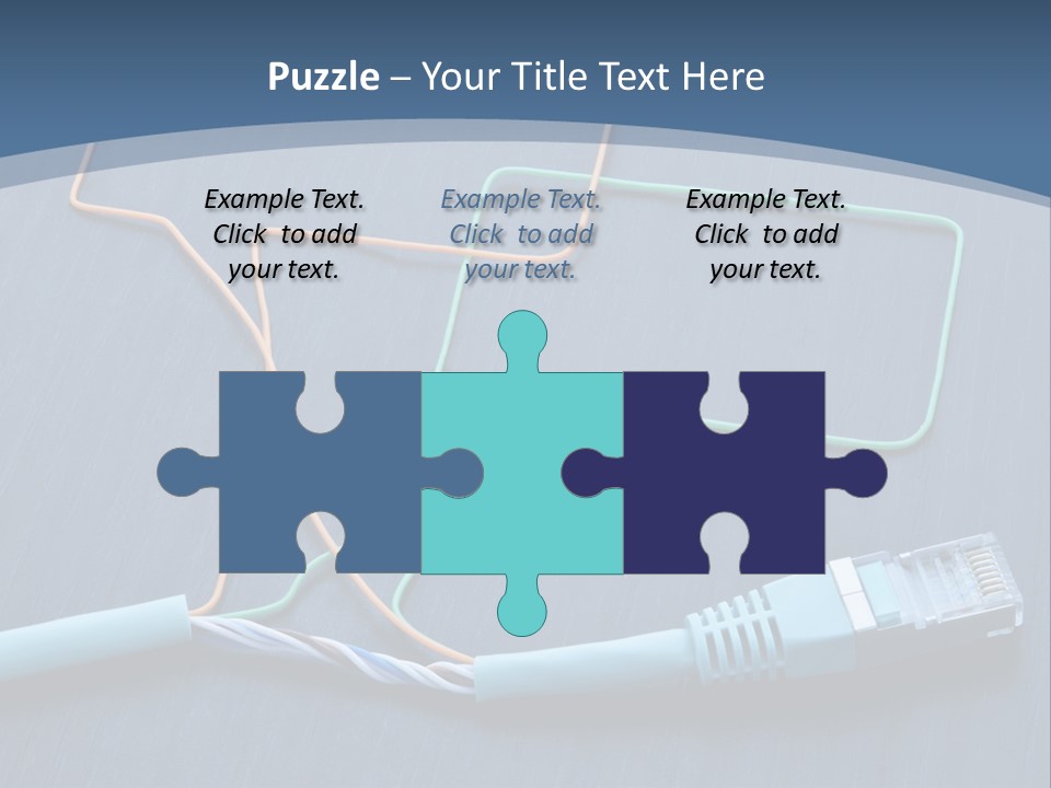 White Energy House PowerPoint Template