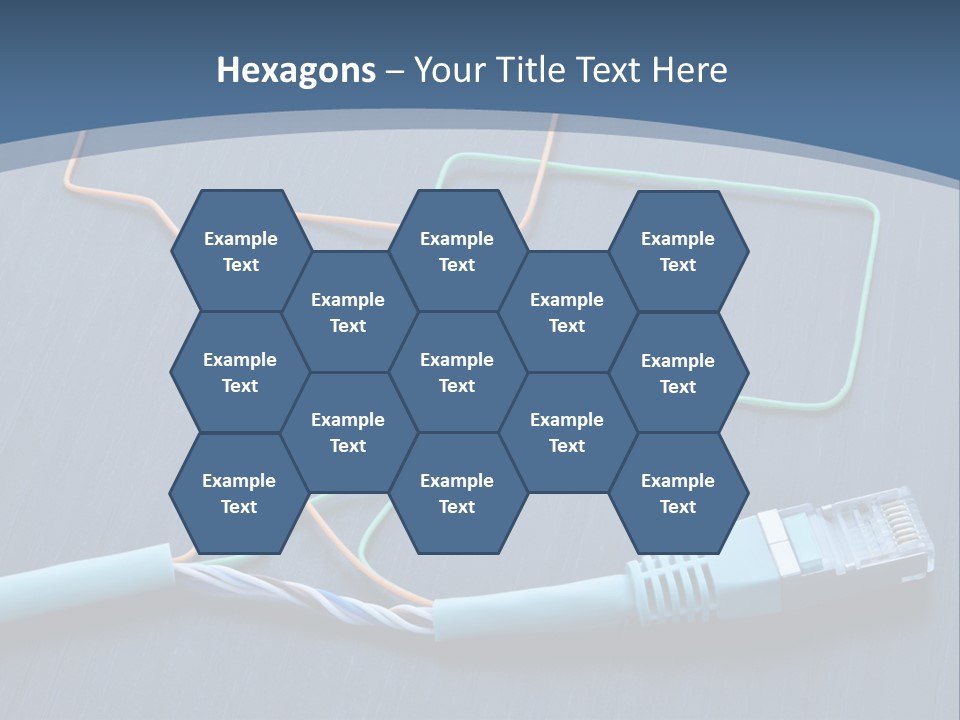 White Energy House PowerPoint Template