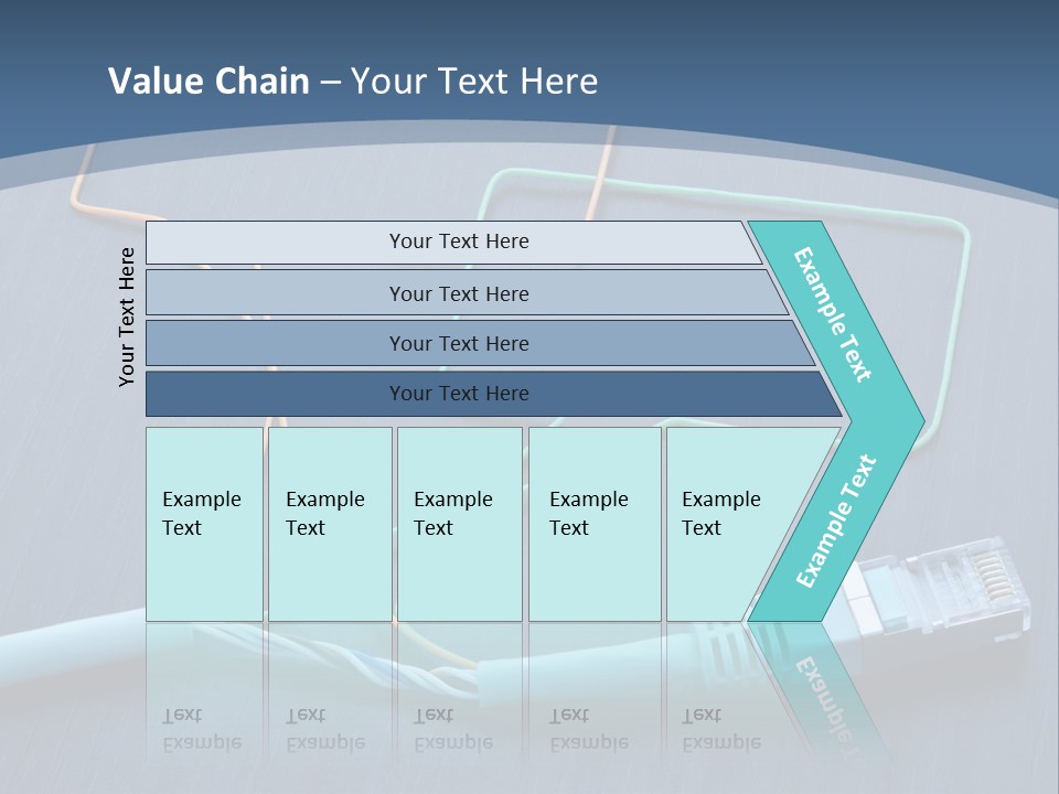 White Energy House PowerPoint Template