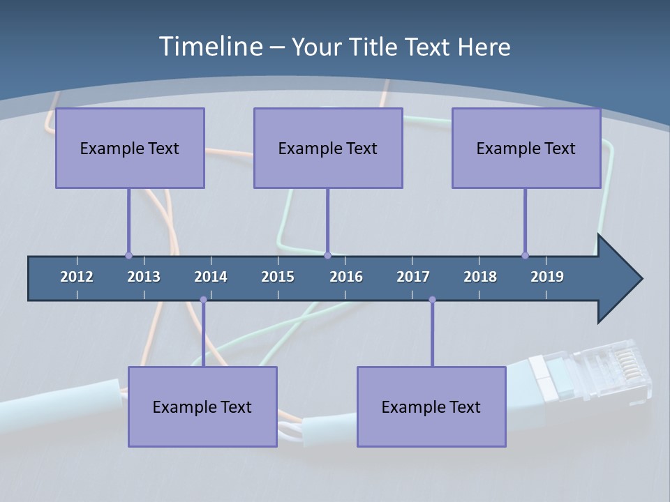 White Energy House PowerPoint Template