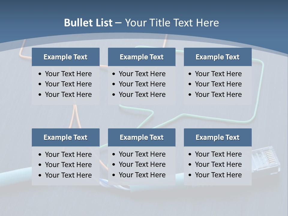 White Energy House PowerPoint Template