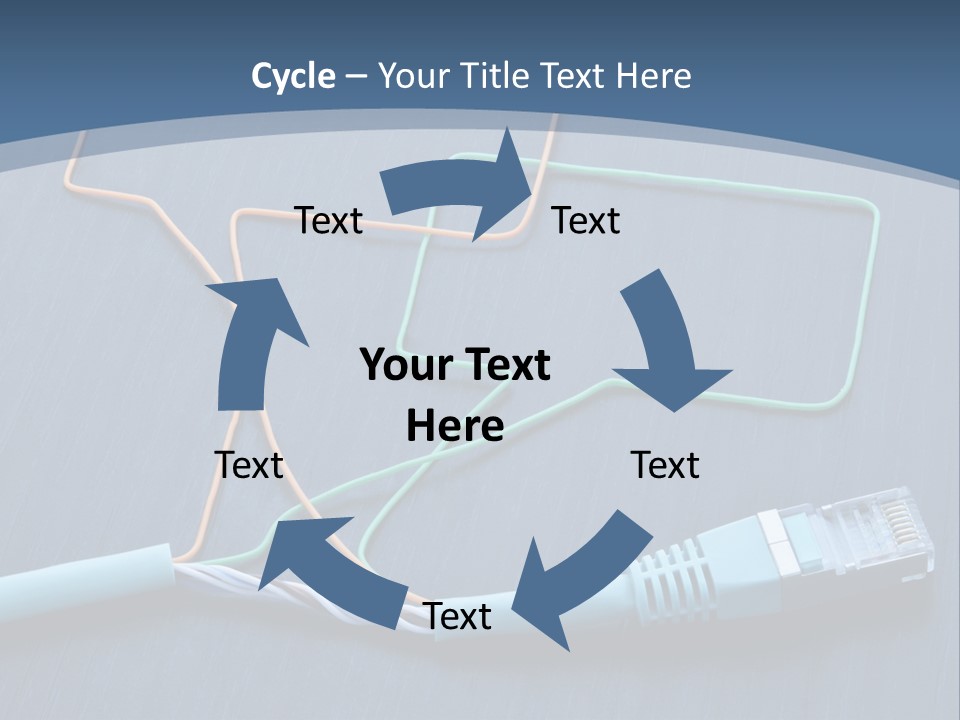 White Energy House PowerPoint Template