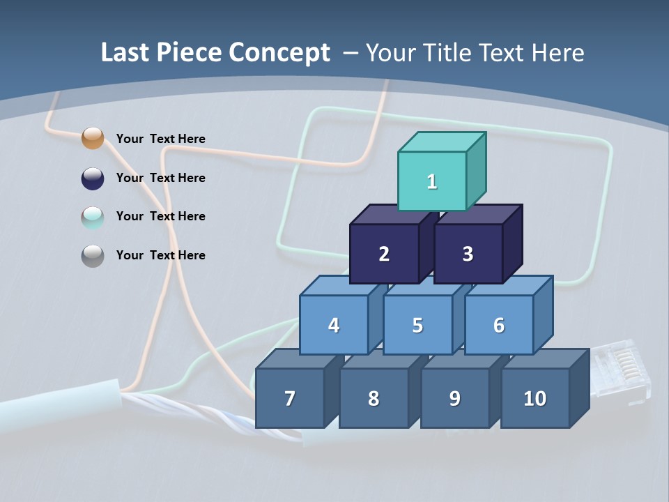 White Energy House PowerPoint Template
