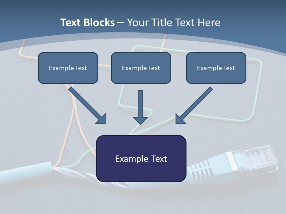 White Energy House PowerPoint Template