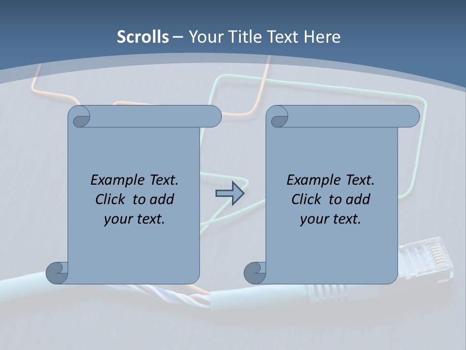 White Energy House PowerPoint Template