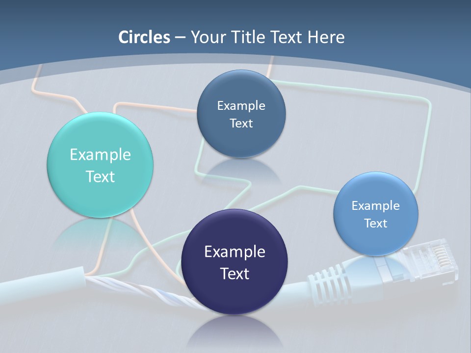 White Energy House PowerPoint Template