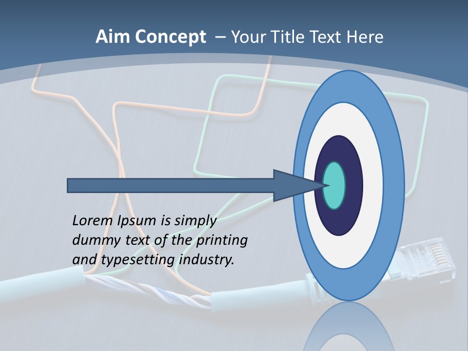 White Energy House PowerPoint Template