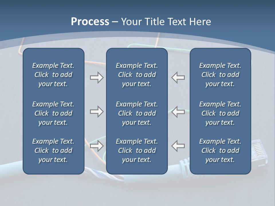 White Energy House PowerPoint Template