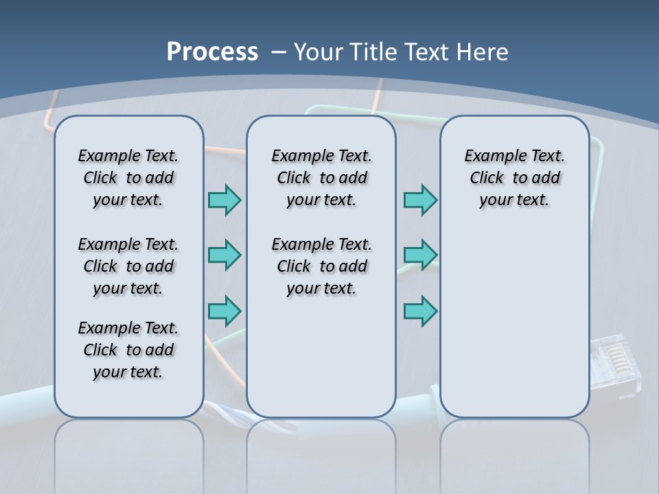 White Energy House PowerPoint Template